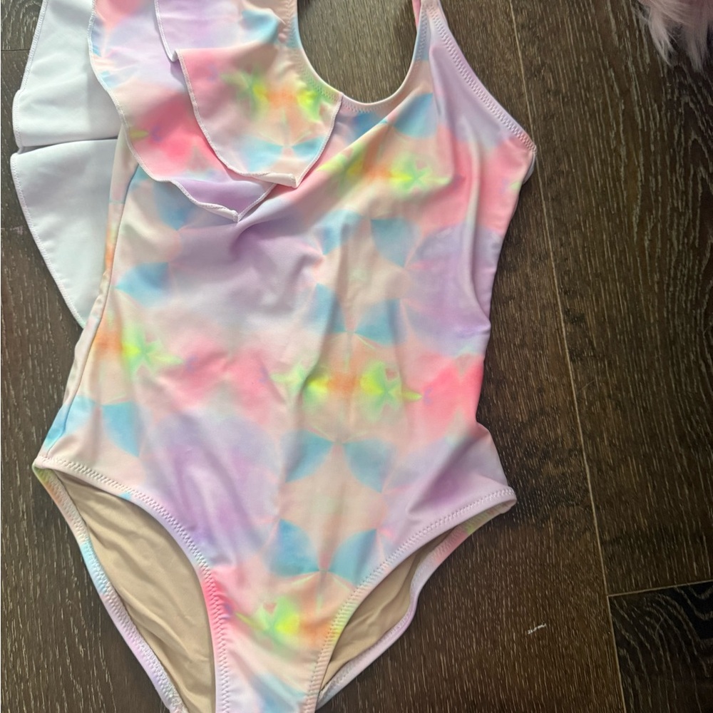 Shade critters Colorful One-Shoulder Swimsuit 8